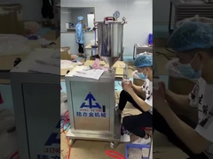 자동 SUS304 립 글러스 충전 기계 단일 머리 수직