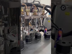 정밀 화장품 크림 채우기 쌍색 크림 병 채우기