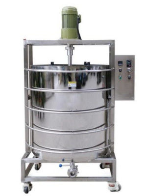 500L 립스틱 및 립글로스 재료 믹싱 및 난방 스테인레스 스틸 버킷 500L 드럼